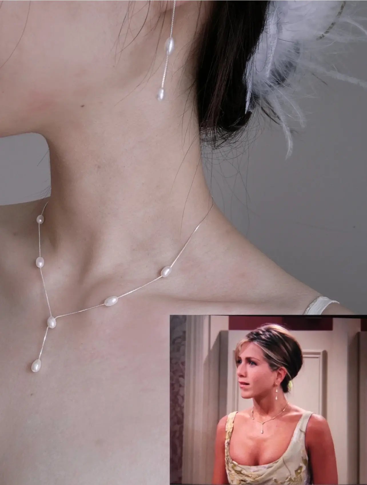 The One1| Pearl Necklace for woman, same as Rachel wore
