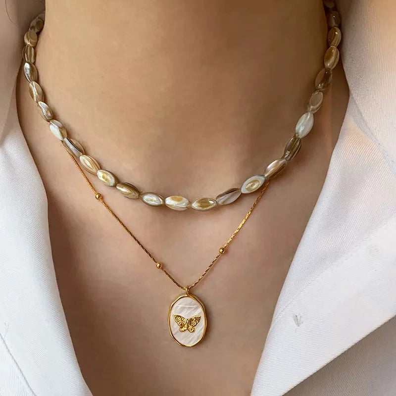 The One1|Butterfly Photo Album Necklace for woman