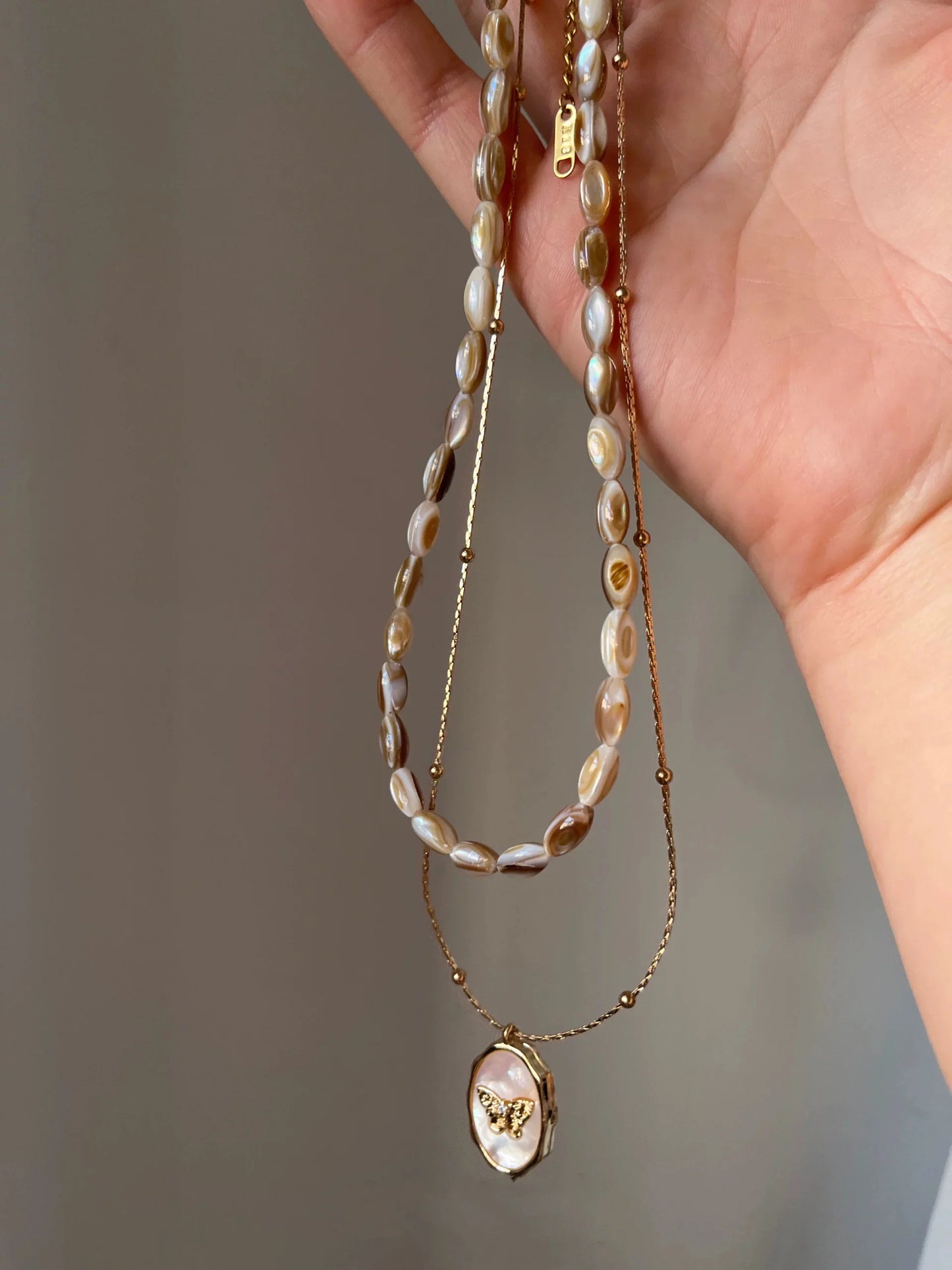 The One1|Butterfly Photo Album Necklace for woman