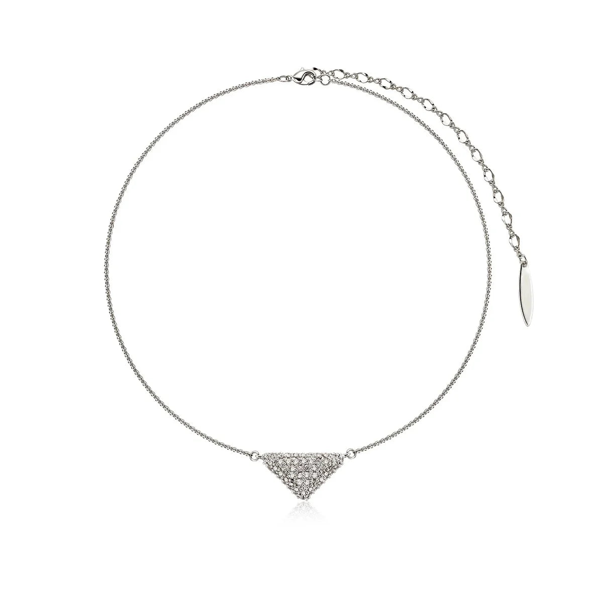 The One1| Triangle Diamond Clavicle Necklace for woman