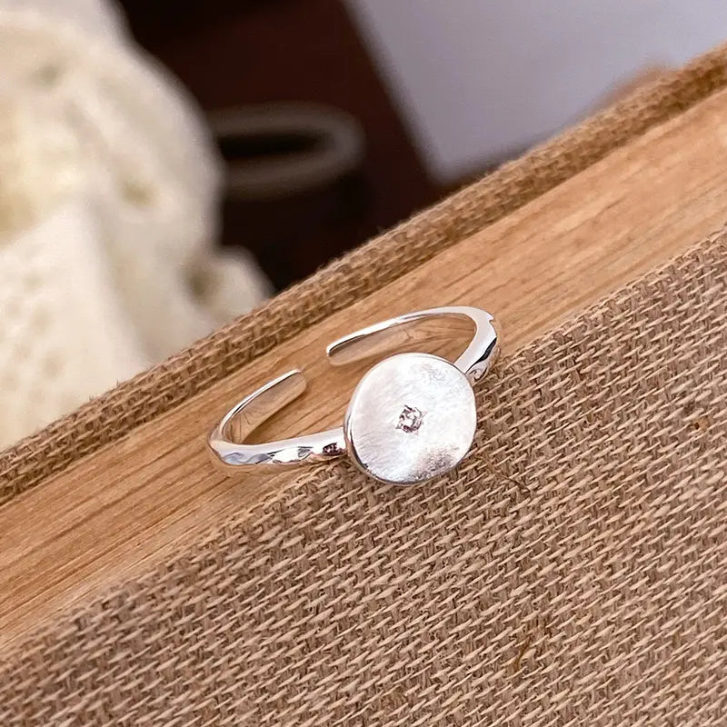 The One1| Luna Dot Ring, S925 Sliver