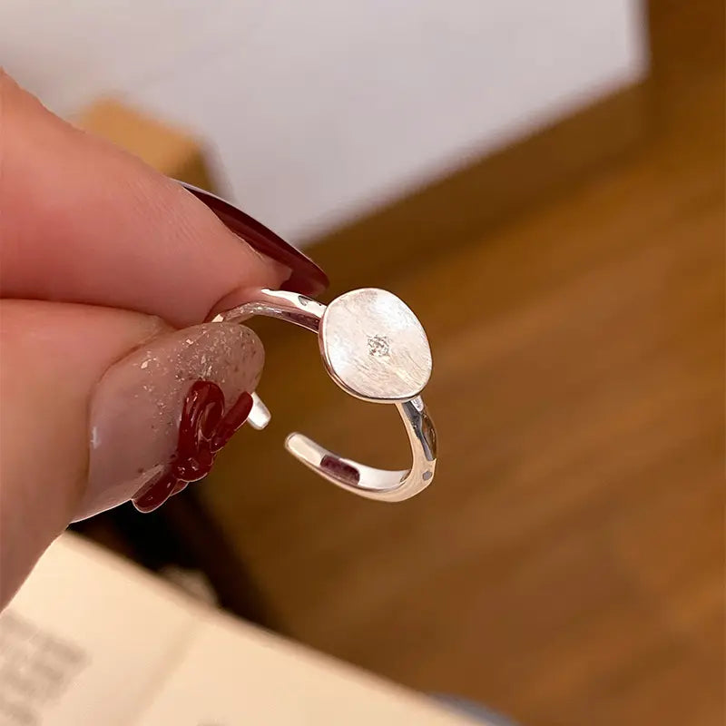 The One1| Luna Dot Ring, S925 Sliver