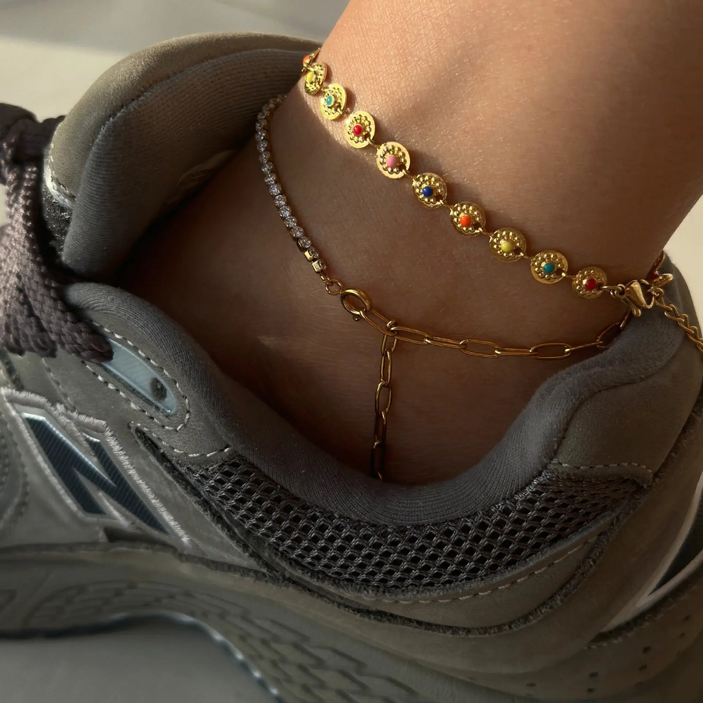 The One1| Rainbow Sun Set, Necklace, Bracelet, Anklet