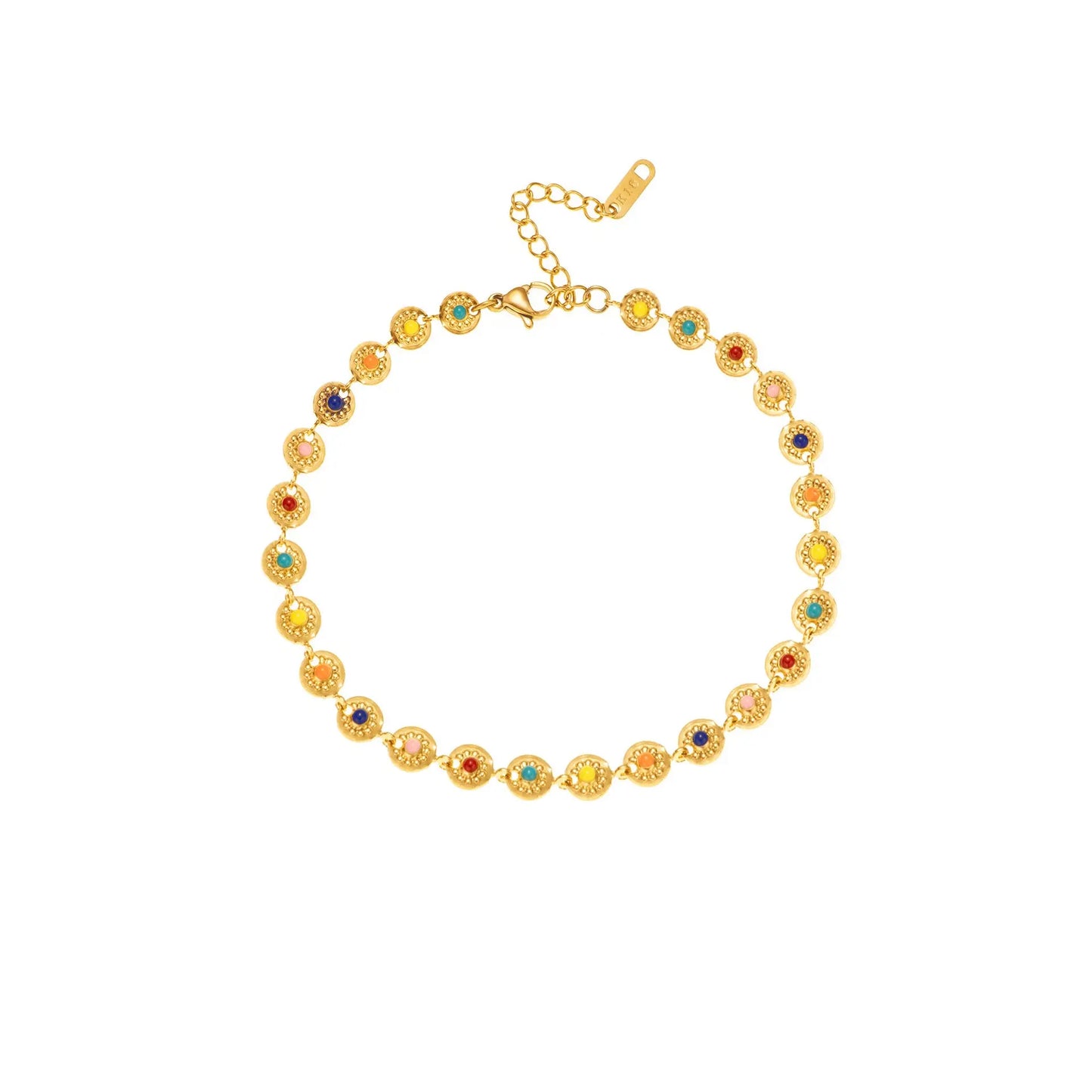 The One1| Rainbow Sun Set, Necklace, Bracelet, Anklet