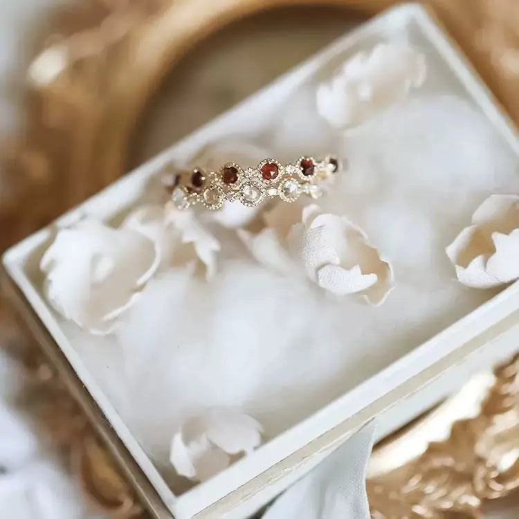 The One1| Twilight Wreath Series Open Rings