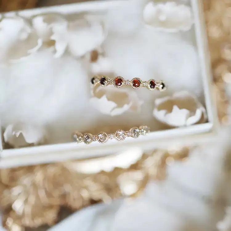 The One1| Twilight Wreath Series Open Rings