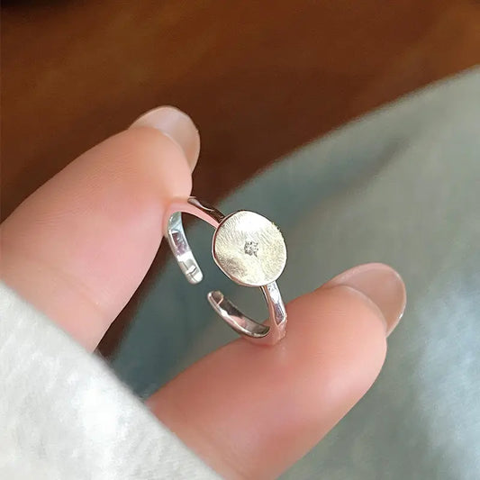 The One1| Luna Dot Ring, S925 Sliver
